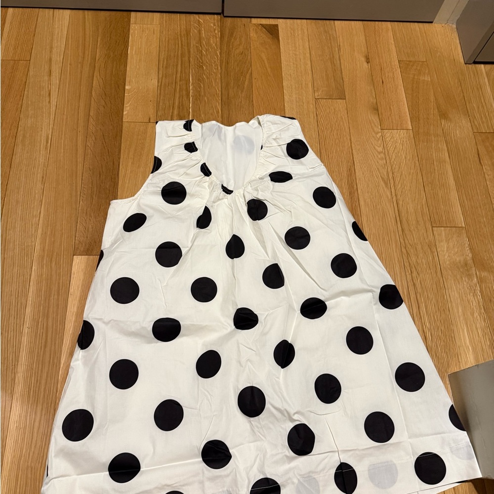 Amazon Black and White Polka Dot Dress